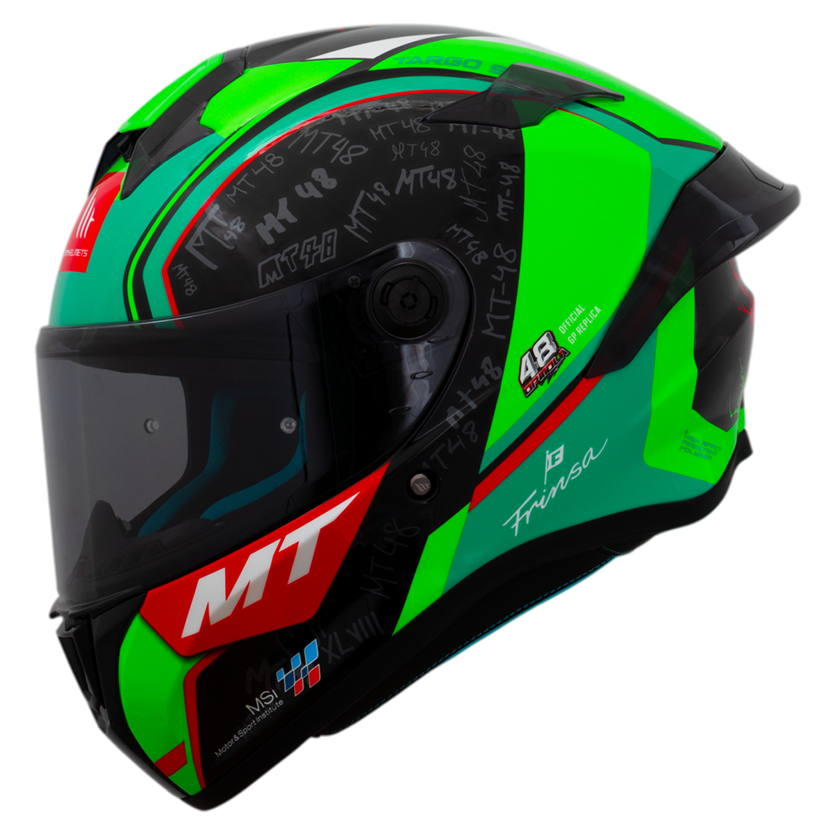 MT Targo S - Réplica Ivan Ortola Jerez 2024 B6 Green Gloss