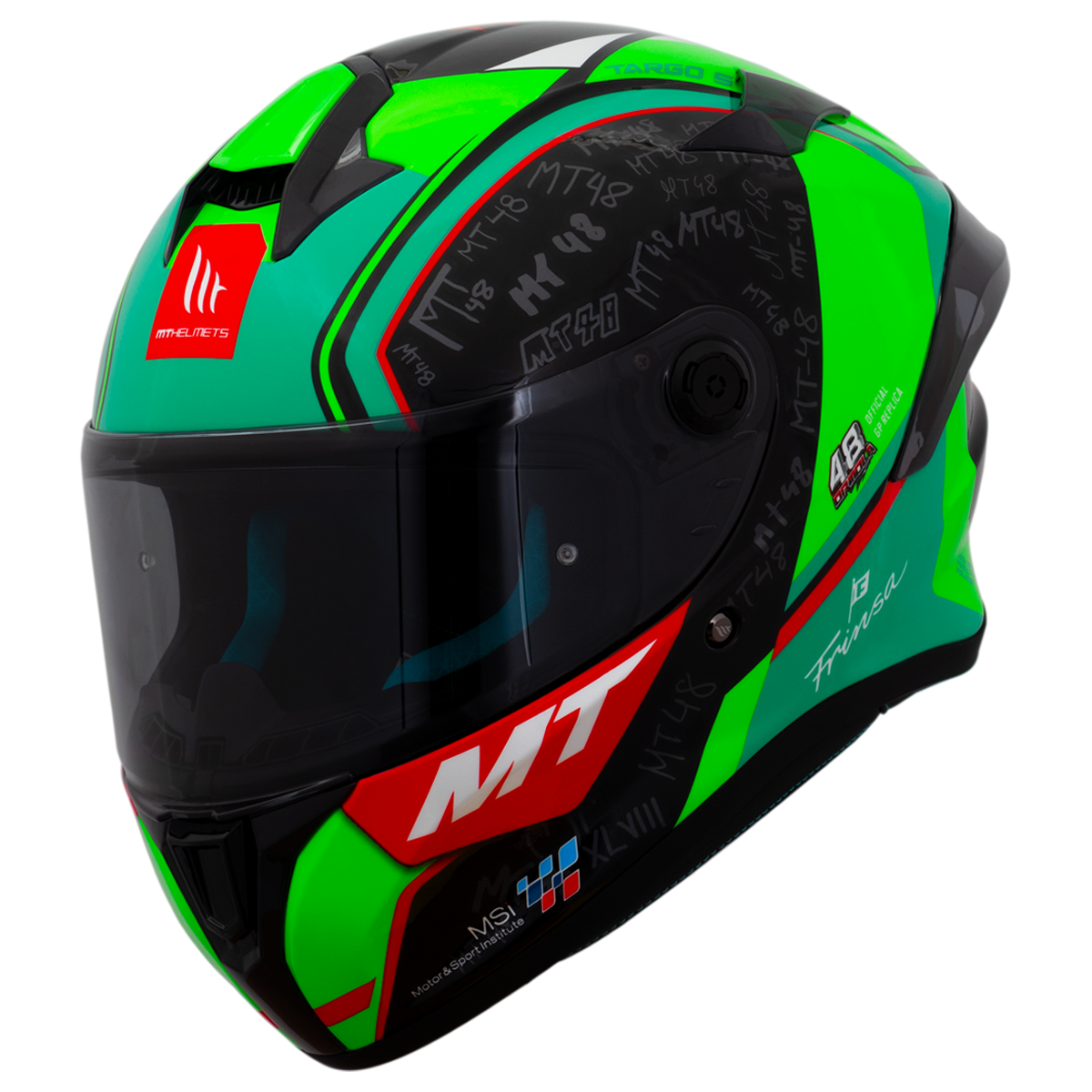 MT Targo S - Réplica Ivan Ortola Jerez 2024 B6 Green Gloss - Imagem 2