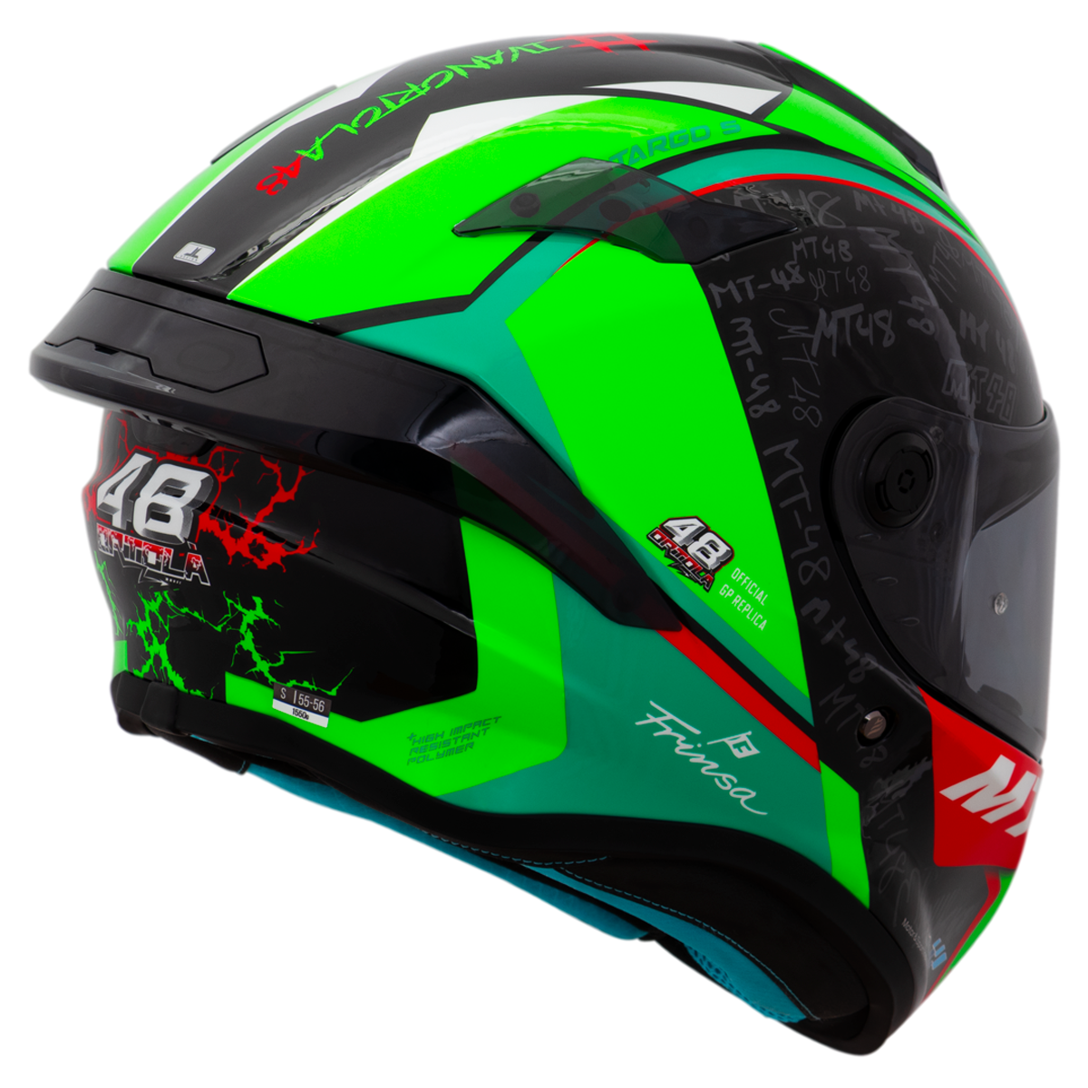 MT Targo S - Réplica Ivan Ortola Jerez 2024 B6 Green Gloss - Imagem 3