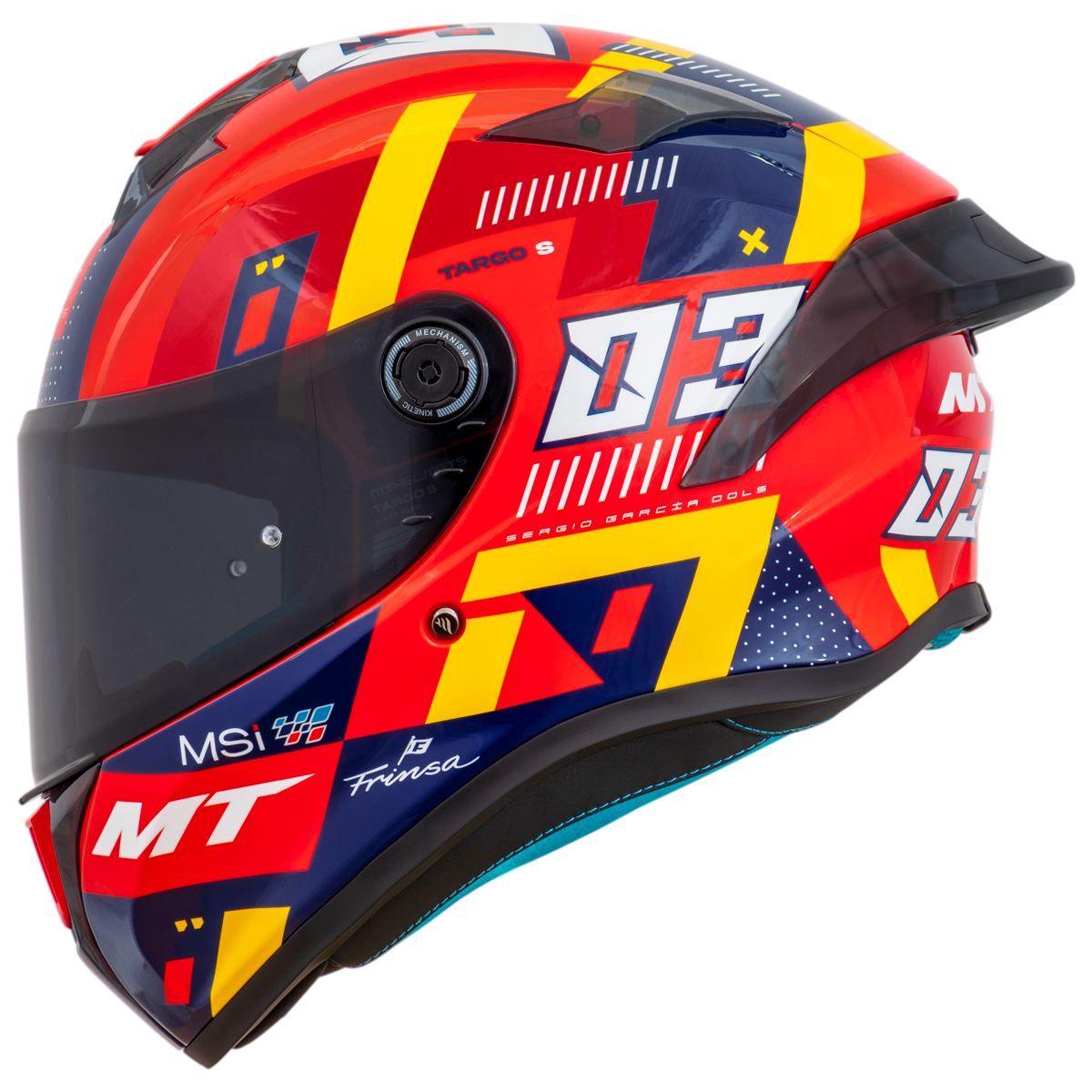 MT Targo S - Réplica Sergio Garcia 2024 E5 Red Gloss