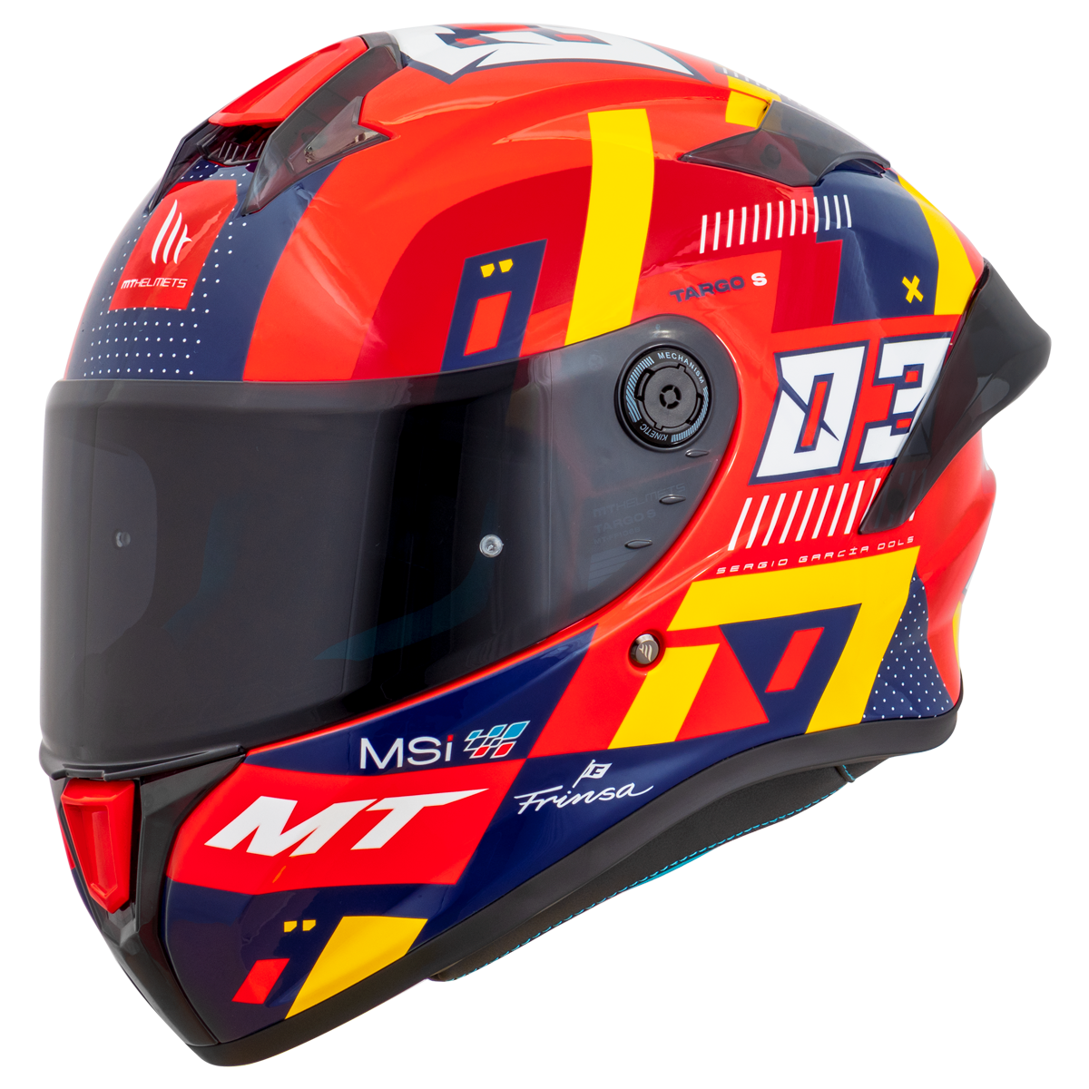 MT Targo S - Réplica Sergio Garcia 2024 E5 Red Gloss - Imagem 2