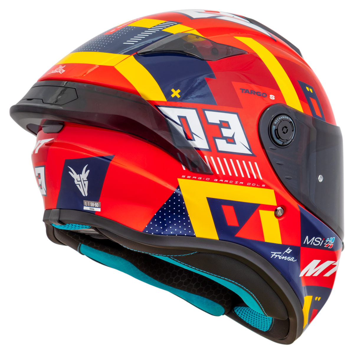 MT Targo S - Réplica Sergio Garcia 2024 E5 Red Gloss - Imagem 3