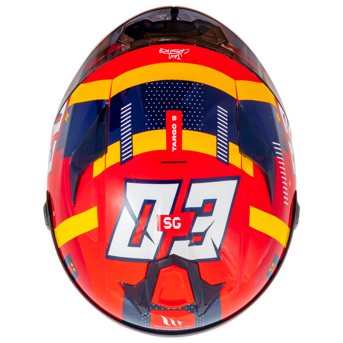 MT Targo S - Réplica Sergio Garcia 2024 E5 Red Gloss - Imagem 4