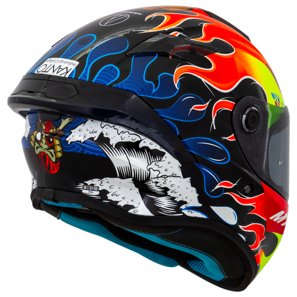 MT Targo S - Réplica Yamanaka 2024 B7 Black Flour Gloss - Imagem 3